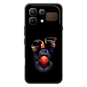 Чохол з Мавпами Infinix Note 60 - (AlphaPrint) (Три мавпи)