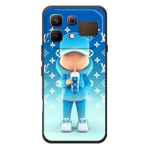 Круті Чохли Луі Віттон для Infinix Note 60 (AlphaPrint) (Хлопець LV)