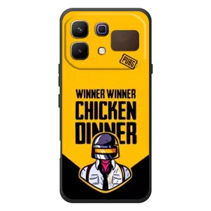 Чехол PUBG для Инфиникс Ноут 60 (AlphaPrint) (Pubg шлем)