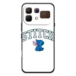 Чехол с принтом Стич на Infinix Note 60 (Стич лого)