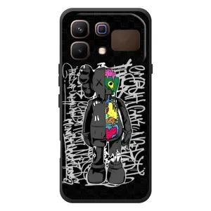 Чехлы для Infinix Note 60 - Bearbrick Louis Vuitton (PREMIUMPrint) (Стиль Bearbrick)