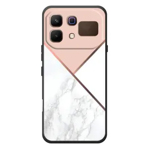 Мраморный чехол на Infinix Note 60 (VPrint) (Тройной мрамор)