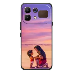 Чехол с мультфильмом Моана Infinix Note 60 (Маленькая Ваяна)