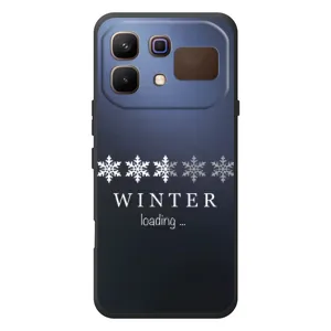 Зимні Чохли для Інфінікс Ноут 60 - прозорий фон (Winter loading)