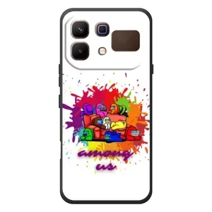 Чохли Амонг Ас для Infinix Note 60 (AlphaPrint) (Яскравий АмонгАс)