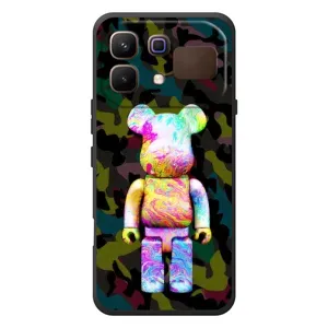 Чехлы для Infinix Note 60 - Bearbrick Louis Vuitton (PREMIUMPrint) (Яркий Bearbrick)