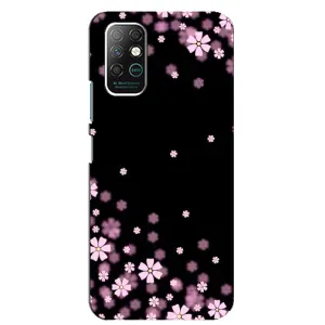 Чехол с принтом «Цветочки маленькие» для Infinix Note 8