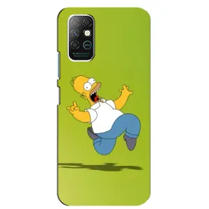 Чjхол з Сімпсонами для Infinix Note 8 (VPrint) (Гомер Сімпсон)