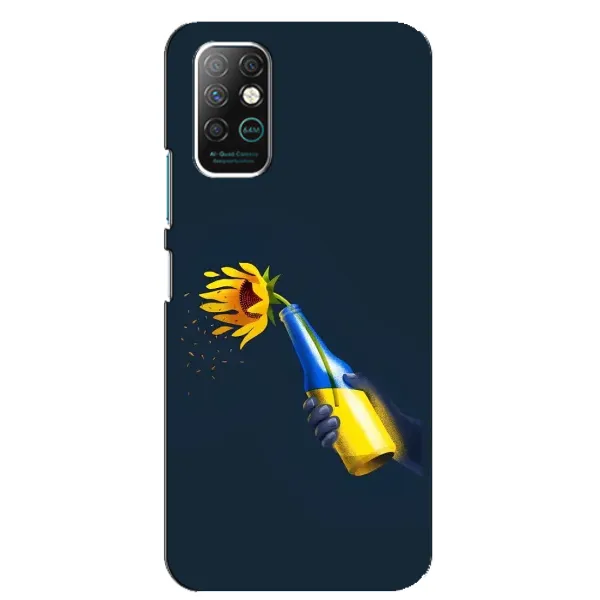 Чохол з принтом «Коктель молотова» для Infinix Note 8