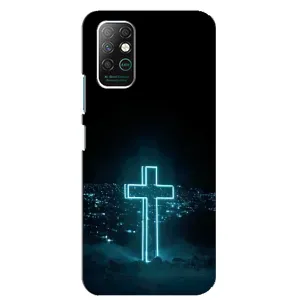 Чехол для Infinix Note 8 (AlphaPrint) - (Христианские)