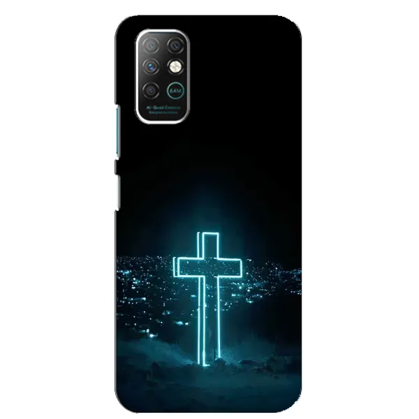 Чехол с принтом «Крест и город» для Infinix Note 8 Чехол с принтом «Крест и город» для Infinix Note 8