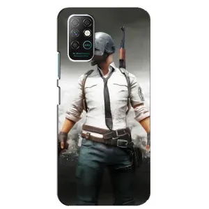 Чехол PUBG для Инфиникс Ноут 8 (AlphaPrint)
