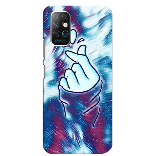 Чехол с принтом «Радужное сердце» для Infinix Note 8 Чехол с принтом «Радужное сердце» для Infinix Note 8