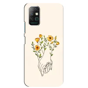 Чехлы для любимой на Інфінікс Нот 8 (VPrint) (Руки любві)