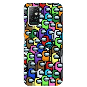 Чехол Амонг Ас для Infinix Note 8 (AlphaPrint)