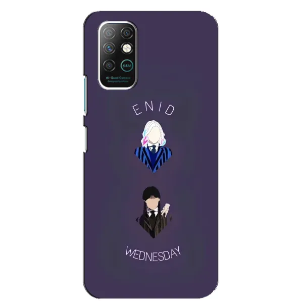 Чохол з принтом «Венздей і подруга» для Infinix Note 8