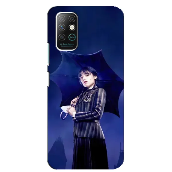 Чохол з принтом «Венздей з парасолькою» для Infinix Note 8