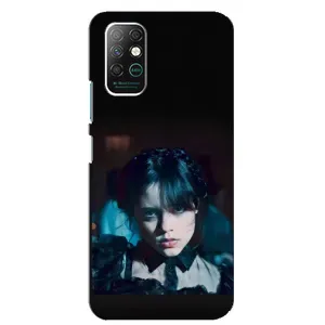 Чохли Венсдей на Infinix Note 8 Уенсдей (AlphaPrint) (погляд Венздей)