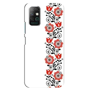 Чехол для Патриота Украины Infinix Note 8 - (AlphaPrint) (Яркая вишиванка)
