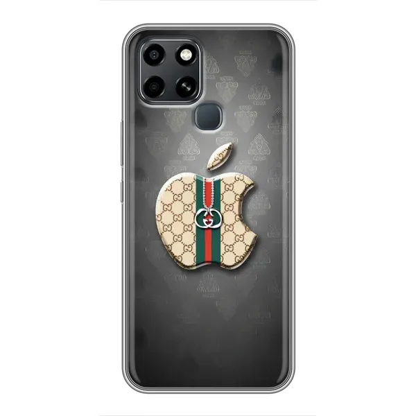 Чохол з принтом «Apple gucci» для Infinix Smart 6