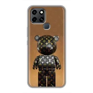 Чехлы для Infinix Smart 6 - Bearbrick Louis Vuitton (PREMIUMPrint)