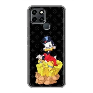 Чехлы для Infinix Smart 6 - Скрудж МакДак Louis Vuitton (PREMIUMPrint) (Богатство Макдака)