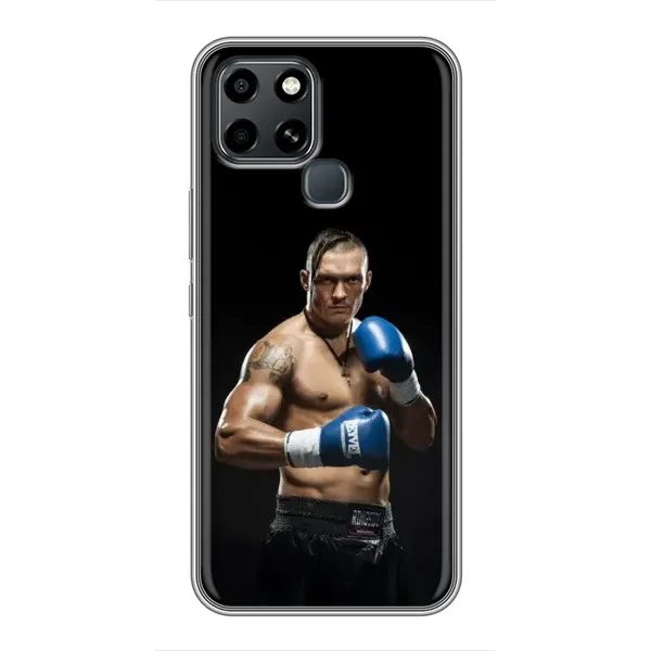 Чехол с принтом «Боксер Усик» для Infinix Smart 6 Чехол с принтом «Боксер Усик» для Infinix Smart 6