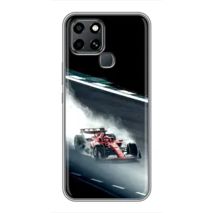 Чехол Формула1 на Infinix Smart 6 (Болид гоночный)