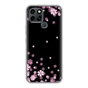 Чехол с принтом «Цветочки маленькие» для Infinix Smart 6