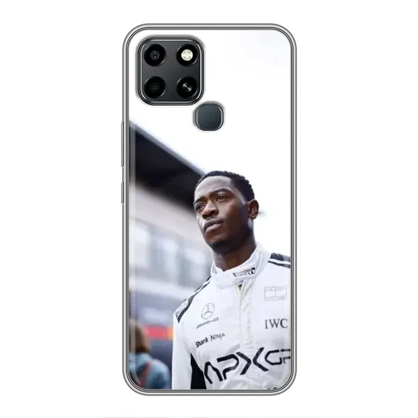 Чехол с принтом «Ф1 Пирс» для Infinix Smart 6