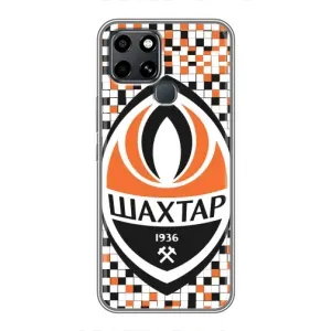 Чехлы для Infinix Smart 6 (VPrint) - Футбольные клубы (ФК Шахтер)