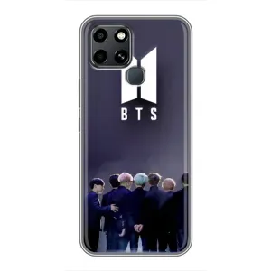 Чохол з принтом «Група BTS» для Infinix Smart 6