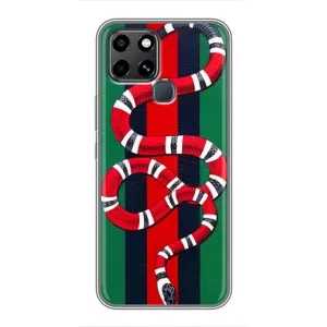 Чохол з принтом «Gucci змія» для Infinix Smart 6