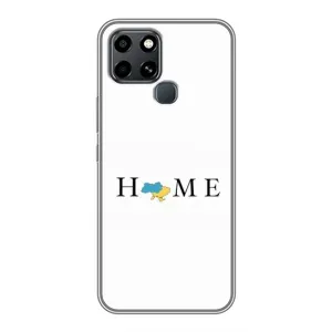 Чехол для Патриота Украины Infinix Smart 6 - (AlphaPrint) (Home)