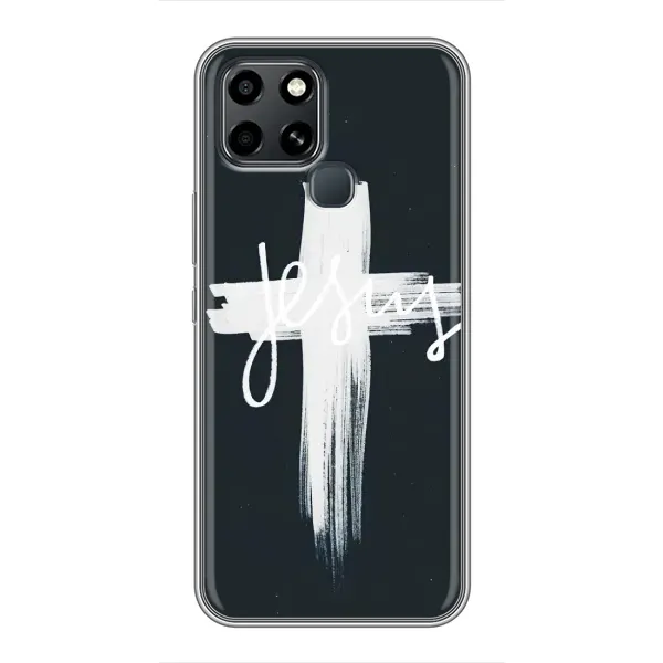 Чехол с принтом «Иисус» для Infinix Smart 6