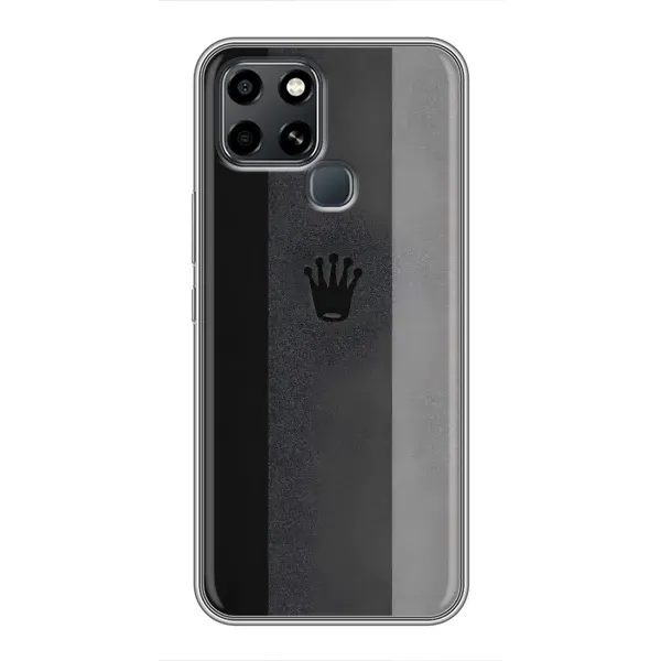 Чехол с принтом «Коронка» для Infinix Smart 6