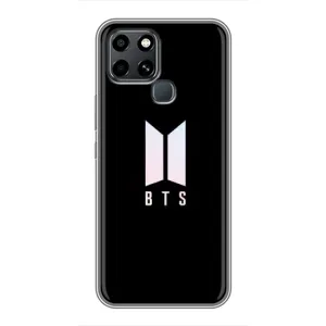 Чохол з принтом «Лого BTS» для Infinix Smart 6
