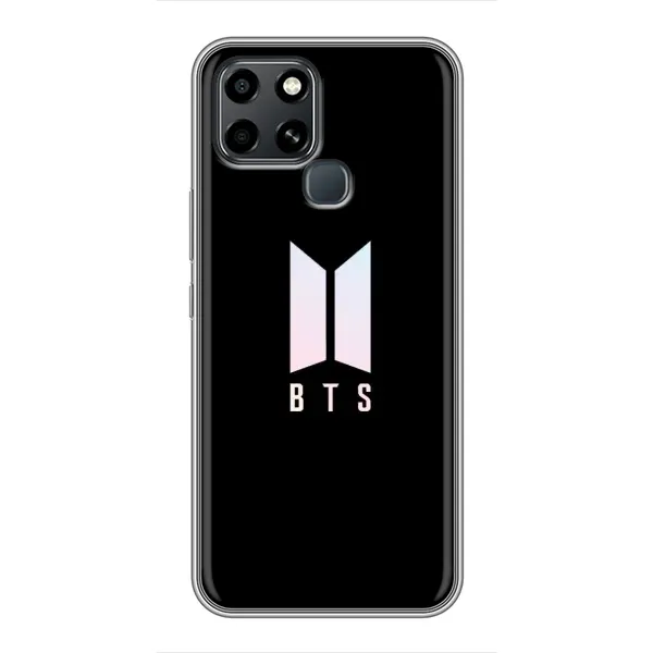 Чохол з принтом «Лого BTS» для Infinix Smart 6 Чохол з принтом «Лого BTS» для Infinix Smart 6