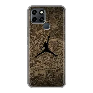 Чехлы для Infinix Smart 6 - с картинкой JORDAN (AlphaPrint)