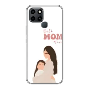 Чехол с принтом «Мама и дочка» для Infinix Smart 6