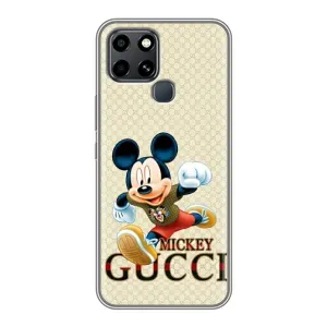 Чохол Disney Mouse Infinix Smart 6 (PREMIUMPrint) (Mikki Gucci)