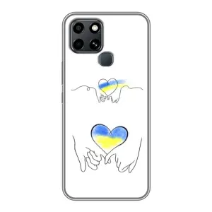 Чехол для Патриота Украины Infinix Smart 6 - (AlphaPrint) (Мир Украине)