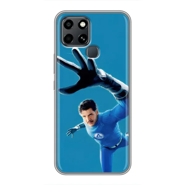 Чехол с принтом «Мистер Фантастик супергерой» для Infinix Smart 6 Чехол с принтом «Мистер Фантастик супергерой» для Infinix Smart 6