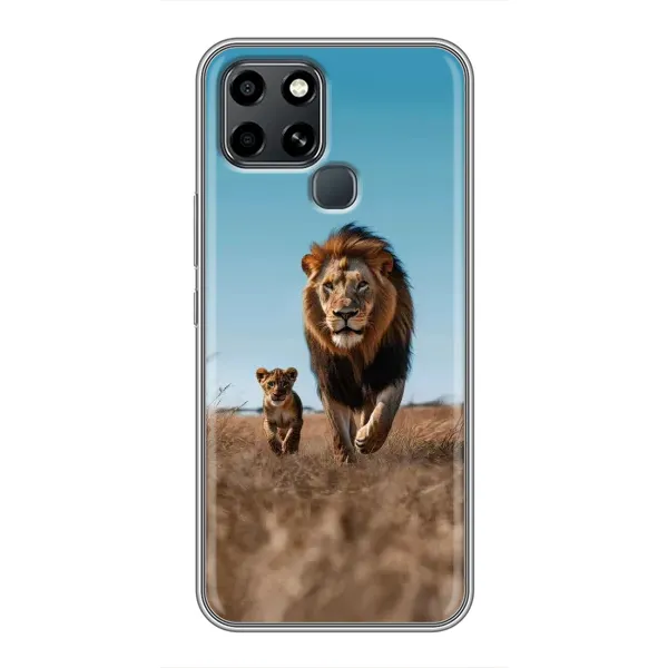 Чехол с принтом «Мусафа и Симба» для Infinix Smart 6