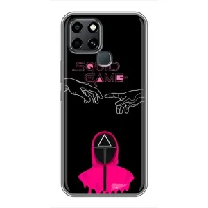 Чехол Гра в кальмара для Infinix Smart 6 (Минимализм Игра кальмара)