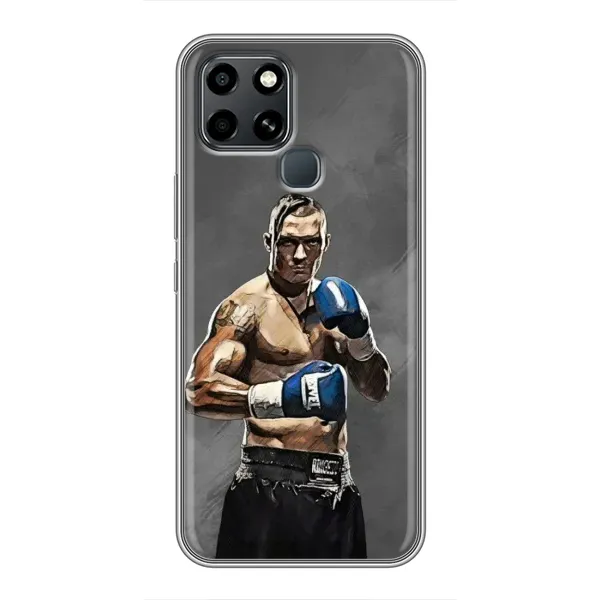 Чехол с принтом «Александр Усик» для Infinix Smart 6 Чехол с принтом «Александр Усик» для Infinix Smart 6