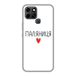 Чехлы Доброго вечора, ми за України для Инфиникс Смарт 6 (AlphaPrint) (Паляниця)