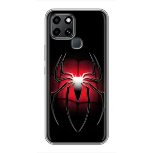 Чехол с человеком пауком для Infinix Smart 6 - (AlphaPrint)