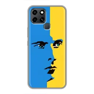 Украинские Чехлы для Infinix Smart 6 с картинкой УПА (AlphaPrint) (Степан Бандера)