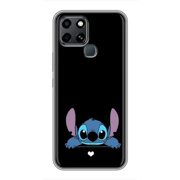 Чехол с принтом «Стич на черном» для Infinix Smart 6 Чехол с принтом «Стич на черном» для Infinix Smart 6